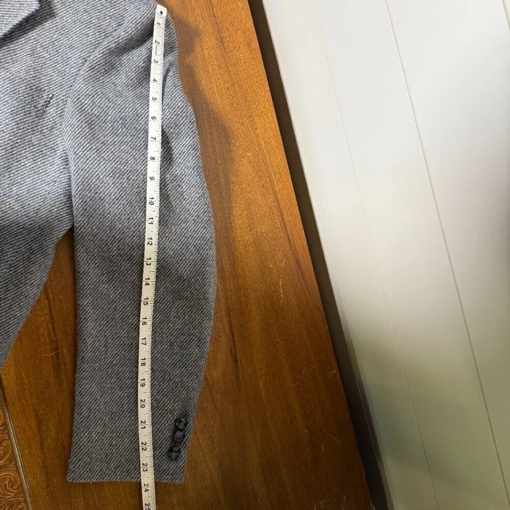 Kuppenheimer Blazer Sports Jacket Herringbone Gray